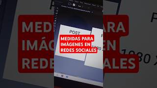 Medidas para tus diseños en Redes Sociales  Posts e Historys para Facebook e Instagram [upl. by Inasah]