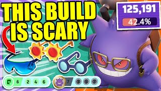 BOOST EMBLEMS GENGAR DOMINATES EVERYTHING One Shot Build  Pokemon Unite [upl. by Ardnahs331]