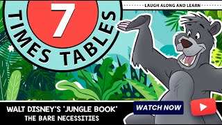 7 Times Table Song  The Bare Necessities  Laugh Along and Learn [upl. by Saum]