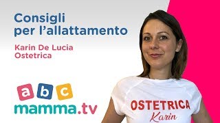 I consigli per lallattamento dellostetrica [upl. by Euqimod]