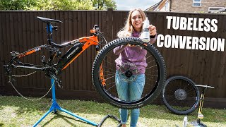 Converting my EBike to Tubeless [upl. by Ayrolg485]