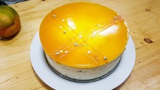 Entremet Biscuit Dacqoise Coco  Gelee Ananas Mangue et Passion  Mousse Passion [upl. by Obara95]