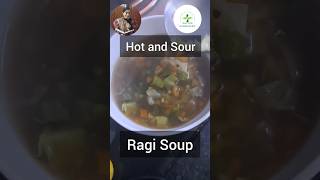 Hot and sour Ragi Soup ragisoup antiinflammatorydiet youtubeshorts soupseason [upl. by Innor]