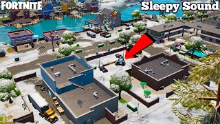 NEW SLEEPY SOUND LOCATION GAMEPLAY  FORTNITE LOOTING GUIDE [upl. by Laird209]