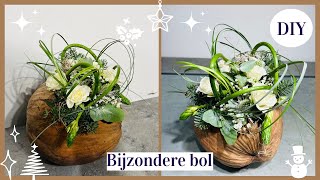 Bijzonder luxe bol 🎄✨ Kerstbloemstuk 3  Cursus Bloemschikken 193  Carlein Tukkers [upl. by Bromley350]