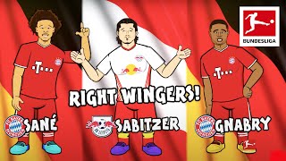 Best Right Midfielder – Sané Sabitzer Gnabry • EURO Dream Team Battle  Powered by 442oons [upl. by Blunk]