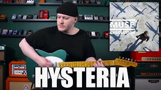 Hysteria  Muse Guitar Cover [upl. by Luba760]