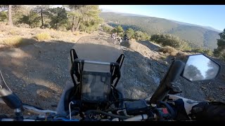 Longest Downhill Ive been  Yamaha Tenere 700  HP Corse [upl. by Nored]