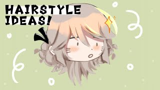 Gacha Club Hairstyle ideas [upl. by Clardy]