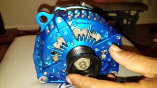 UnBoxing 320a AutoTech Engineering High Output Alternator [upl. by Kristan]