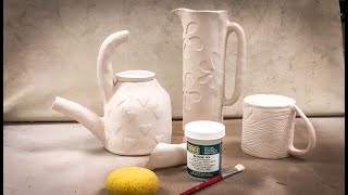 Cracked Pottery How to Fix Cracked Bisque with Bisque Fix Day 10 Quarantine Distraction Video [upl. by Notserp]