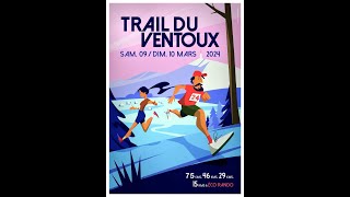 Trail du Ventoux  46Km 2024 [upl. by Ailaza]