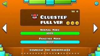 Geometry Dash  Clubstep FULL VER All Coin  ♬ Partition [upl. by Brose676]