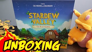 Stardew Valley The Board Game  Unboxing [upl. by Dranel]