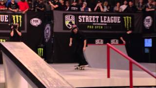 Torey Pudwill Nollie Flip BS 50  Pro Open 2014 [upl. by Editha314]