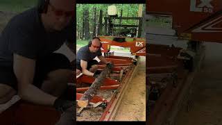 Milling cypress with woodmizer lx55 [upl. by Lancelot]