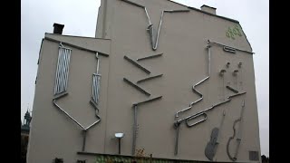 Muralinstalacja artystyczna  ZIELONA SYMFONIA [upl. by Limber]