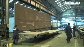 Steel Tri Axle Bulker  Fruehauf Tipper Trailers [upl. by Alliw]