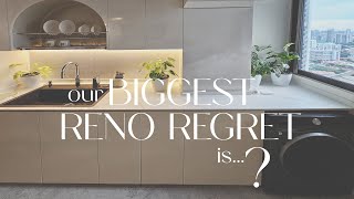 Our BIGGEST Reno Regret  HDB BTO 4Room Home Renovation Singapore [upl. by Yanarp338]