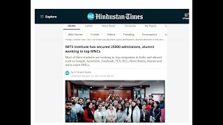 IMTS Noida Reviews  IMTS Institute has secured 25000 admissions [upl. by Ernaline]