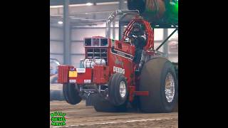 quotDirty Deedsquot IH Pulling Tractor indoors Midwest Winter Nationals 2023 [upl. by Tadd]