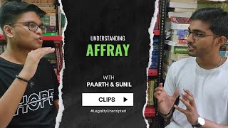 Understanding Affray A Simple Explanation  CLIPS [upl. by Olympie]