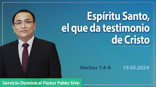 Espíritu Santo el que da testimonio de Cristo  Hechos 148 [upl. by Llekram]