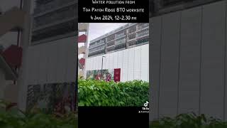 Siltation issue in Toa Payoh Ridge BTO construction site [upl. by Azila103]