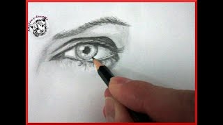 Como Dibujar Ojos Mejor How to Draw Eyes Better Técnicas de Dibujo y Retrato [upl. by Anoblav]