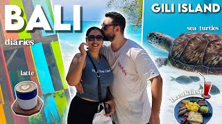 Gili Island Vlog 🌈🥥🍄 سافرت لجزيرة جيلي [upl. by Kimmi]