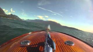 Riva Aquarama on Lake Garda filmed with Go Pro HD [upl. by Notsag]