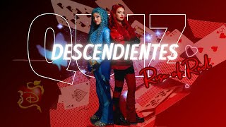 ✨💖QUIZ ✨💖Descendientes el asenso de RED [upl. by Ahsikrats853]