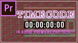 How to use Timecode effect in Adobe Premiere Pro cc 2020 [upl. by Ahsitam]