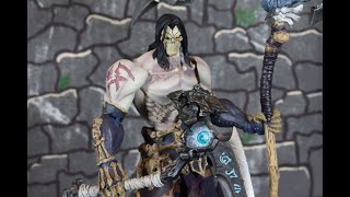 DEMON FLAME X COSER TOYS ABYSS KNIGHT  Darksiders DEATH action figure review [upl. by Bourn]