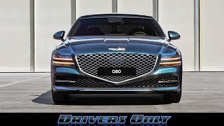 2021 Genesis G80  Highlights of the New Engines Features and More [upl. by Aicele]