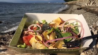 Panera Bread Fuji Apple Chicken Salad Review [upl. by Grange]