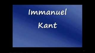 How to Pronounce Immanuel Kant in German [upl. by Eelirak]