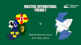 Masters International Friendly  Ireland vs Scotland  O50 [upl. by Riggins]