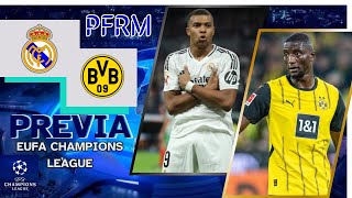 Hay que GANAR Real Madrid vs Borussia Dortmund Previa al partido [upl. by Winthrop444]