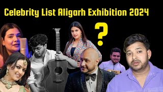 Aligarh Exhibition Celebrity list of Kohinoor Manch Schedule  journeys with Hk  Aligarh Numaish [upl. by Auoh637]