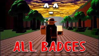 All Badges Roblox [upl. by Eirlav]