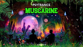 MUSCARINE  PROGRESSIVE  FULL ON PSYTRANCE MIX 2023  Atmosfin Podcast  140  144 BPM [upl. by Renita]