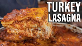 Turkey Lasagna Recipe The Perfect Weeknight Meal [upl. by Ferrigno801]