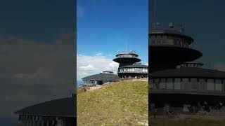 SCHNEEKOPPE im RIESENGEBIRGE  Schlesien Böhmen PANORAMABLICK shorts [upl. by Aynotahs]