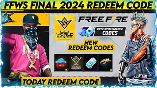 FREE FIRE FFWS REDEEM CODE  FFWS 2024 PAKISTAN QUALIFIER FIANL REDEEM CODE  FREE FIRE REDEEM CODE [upl. by Linell]