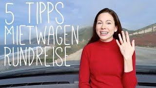 5 Tipps für deine Mietwagen Rundreise in den USA [upl. by Cindee]