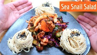 How to make Spicy Sea Whelk Salad Golbaengi Muchim [upl. by Eldin]