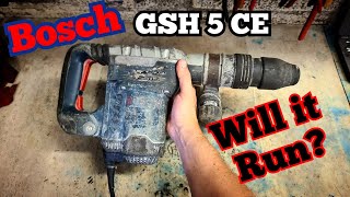 Repairing a worn out Bosch GSH 5 CE Hammer that sounds like its ready for the dump [upl. by Estrellita]