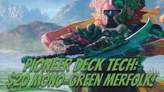 Pioneer Deck Tech 20 MonoGreen Merfolk [upl. by Eelatsyrc]