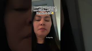 Karaoke pa more😅 karaokechallenge pinoyabroad europe [upl. by Annahsit]